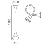 PIPE LED WALL/CEILING