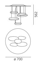 MERCURY MINI  LED / Inox